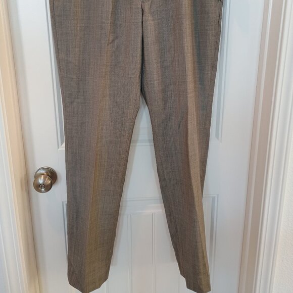 NWT Original Penguin By Munsingwear Men's Wool Dress Pants 34 x 32 Gray Slim Fit - Picture 1 of 13